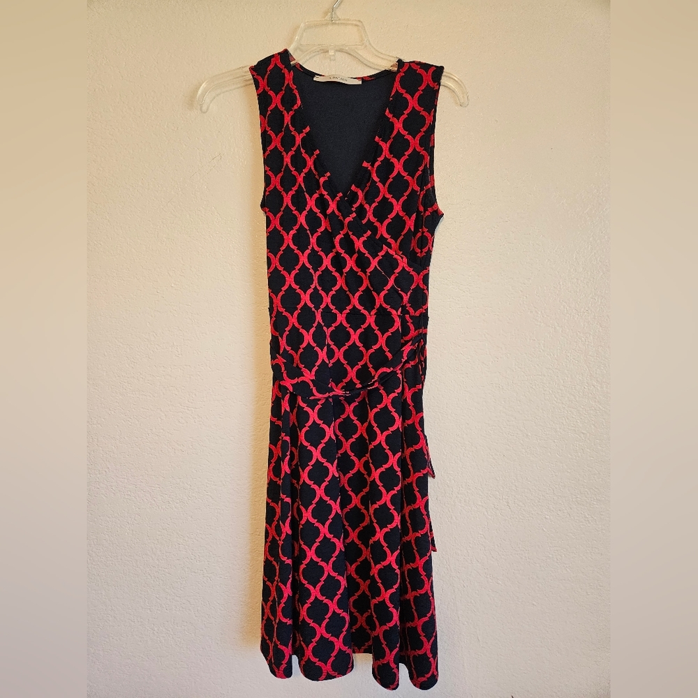 Pink and Navy dress
